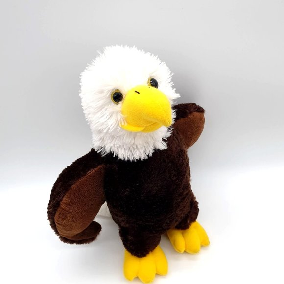 Eagle Plush Destination Nation Toy Plush Cleaned Sanitized Endangered Bird USA - Picture 2 of 9